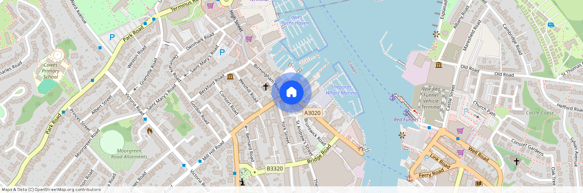 Tides Reach, Cowes