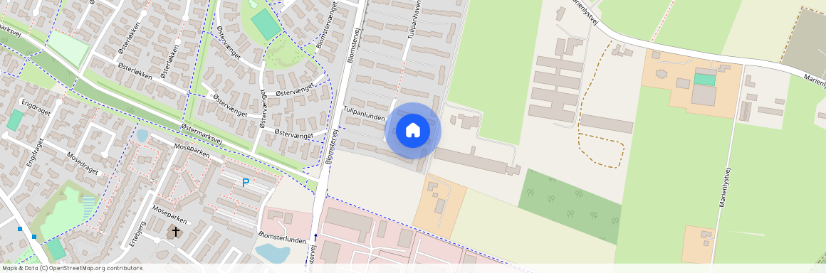 Tulipanhusene, Tulipanlunden 150, stuen