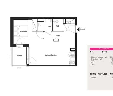 Location Appartement 2 pièces 41m² EAUNES 31600 - Photo 1