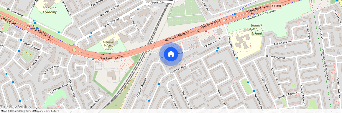 ainsworth avenue, south shields