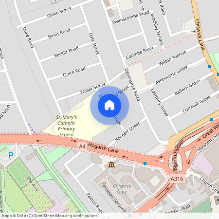 Devonshire Street, Chiswick, W4, London