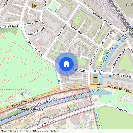 Regents Park Road, Primrose Hill, London, NW1