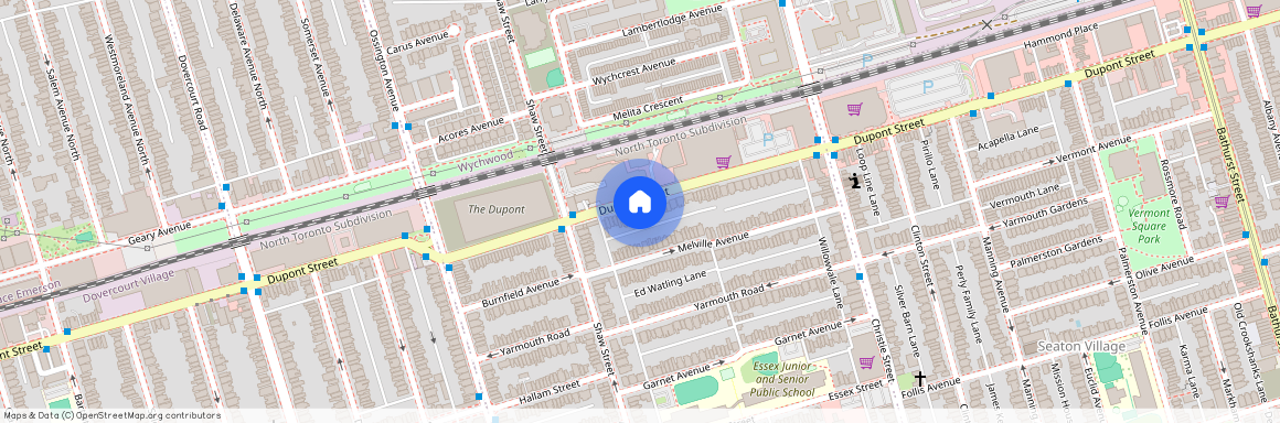 763 Dupont Street Unit# Main Rm 2, Toronto