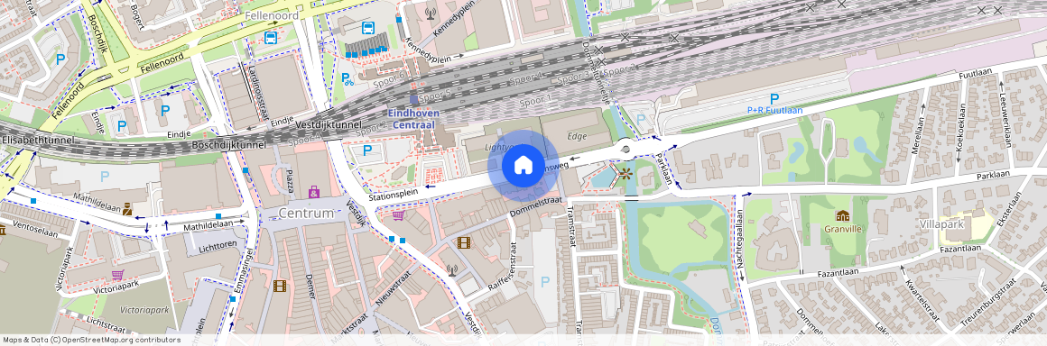 Binnenstad, 5611 BZ, Stationsweg, Eindhoven