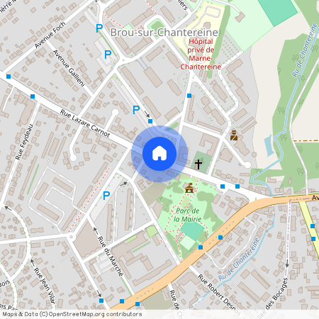 SEINE-ET-MARNE (77), - ILE-DE-FRANCE, BROU SUR CHANTEREINE (77177)