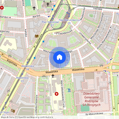 ul. Józefa Korzeniowskiego, Stara Ochota, Ochota, Warszawa, mazowieckie