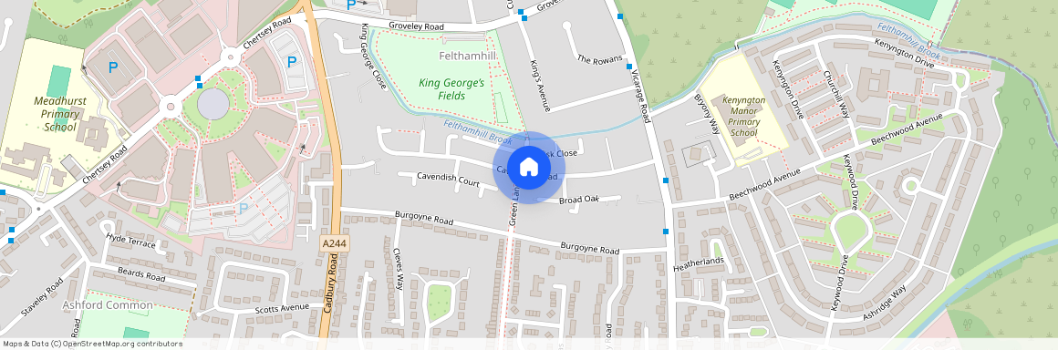 Cavendish Road, Sunbury-On-Thames, TW16