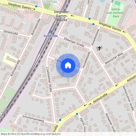 Lörracher Str. 6B, 12247 Berlin OT Steglitz, Zur Karte