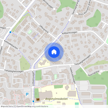 Trefaldighetsvägen, Täby