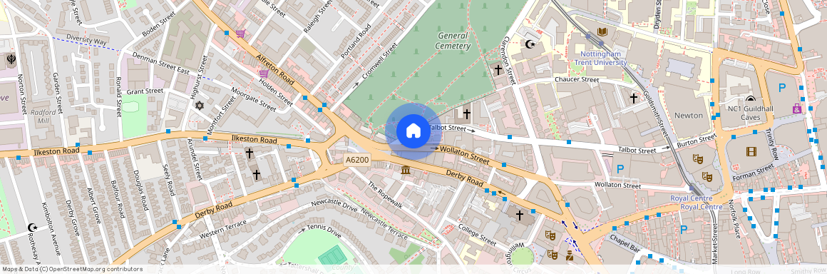 95 Talbot Street, Nottingham NG1 5NJ, United Kingdom