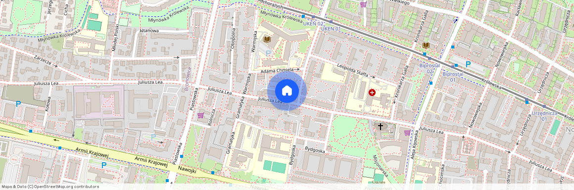 ul. Mariana Smoluchowskiego, Łobzów, Krowodrza, Kraków, małopolskie