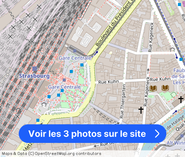 À LOUER ! Bel appartement de 1 pièce meublé à proximité des Quai De... - Photo 1