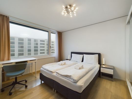 Moderne 5.5-Zimmer Wohnung in Neuhausen - möbliert - Photo 1