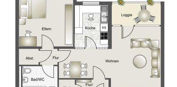 2-Zimmer Wohnung in Werne mit WBS! - Foto 2