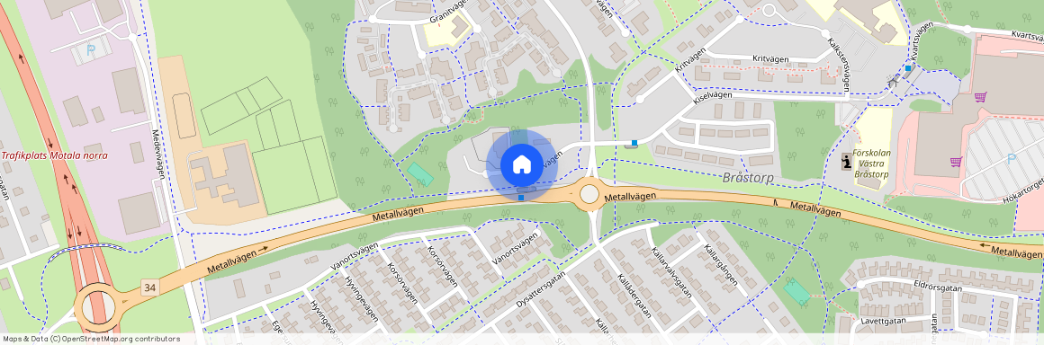 Göteborg, Motala, Västra Götaland, Sandspåret 95