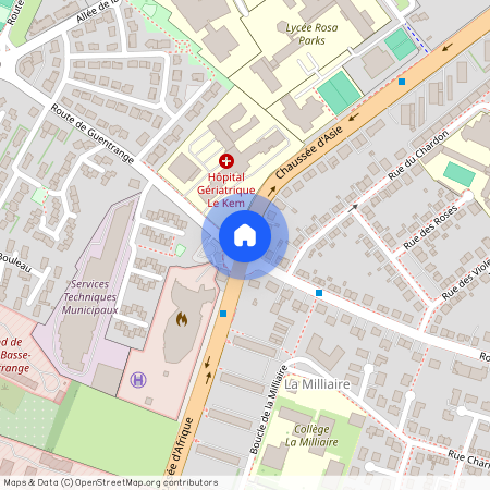 route de Guentrange, 57100, Thionville-Centre Ville