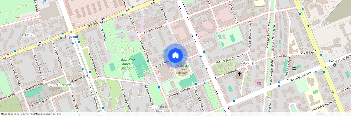 Via delle Orchidee, Włochy, Milan