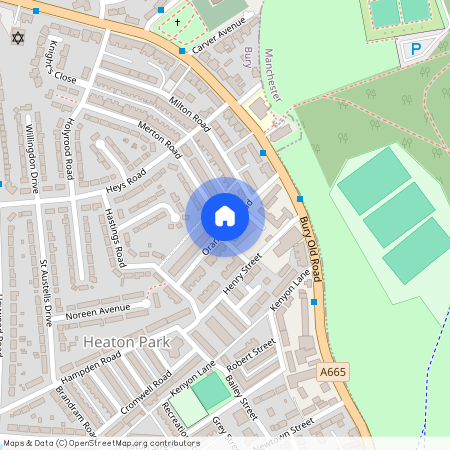 Orange Hill Road, Prestwich, M25