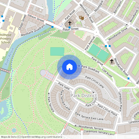 Park Quadrant, Flat 4-1, Park District, Glasgow, G3 6BS