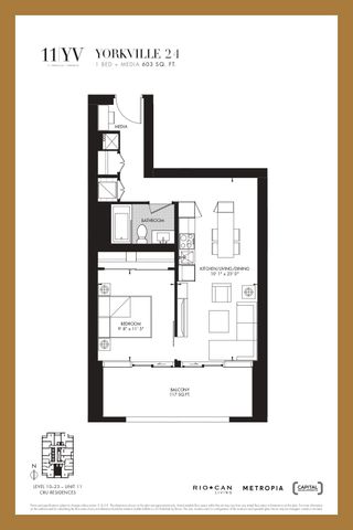 For Lease - 11 YORKVILLE Avenue Unit# 2211, Toronto, Ontario - Photo 3