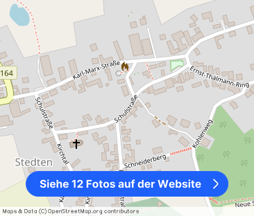 O225W1 3-Raum-Erdgeschosswohnung in Stedten - Foto 1