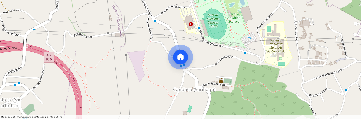 Braga - Guimarï¿½es - Candoso Sï¿½o Tiago e Mascotelos