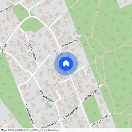 Tyrsjövägen, Olofstorp