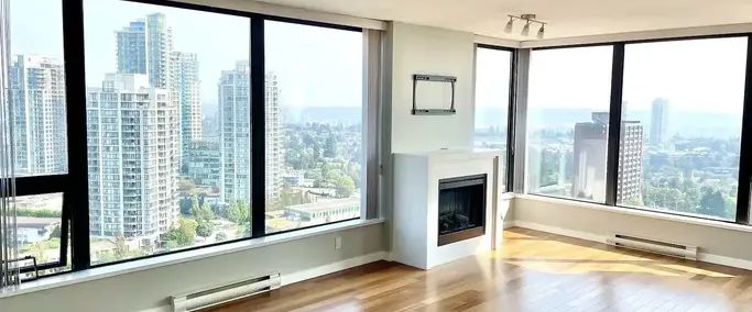 Located @ Highgate Villages Center! 21st FL. View Spacious 2 Bed + Den | 2108 - 7178 Collier Street, Burnaby - Photo 1