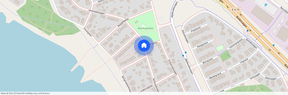 Verkstadsvägen, Luleå