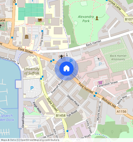 Fore Hamlet, IPSWICH