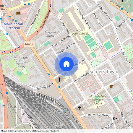 St Nicholas Flats, Werrington Street, London