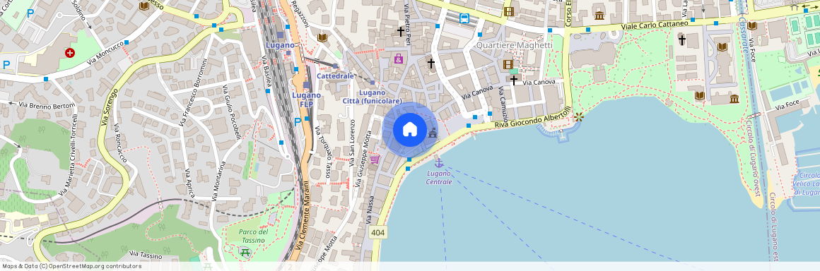 Via Maderno 3.5 mansardato, NC, Lugano (Centro Città)