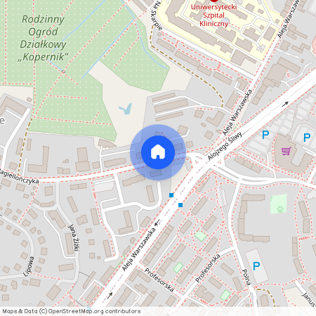 ul. Kazimierza Jagiellończyka, Osiedle Grunwaldzkie, Olsztyn, warmińsko-mazurskie