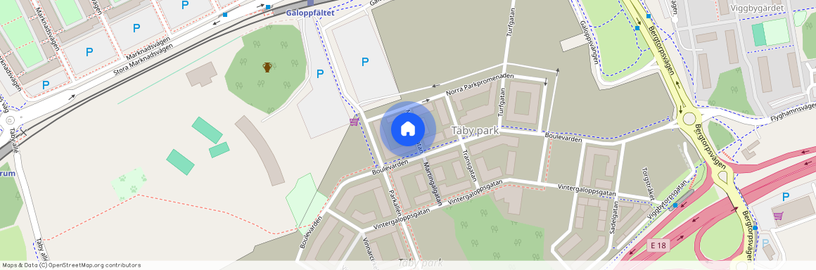 Martingalgatan, Täby