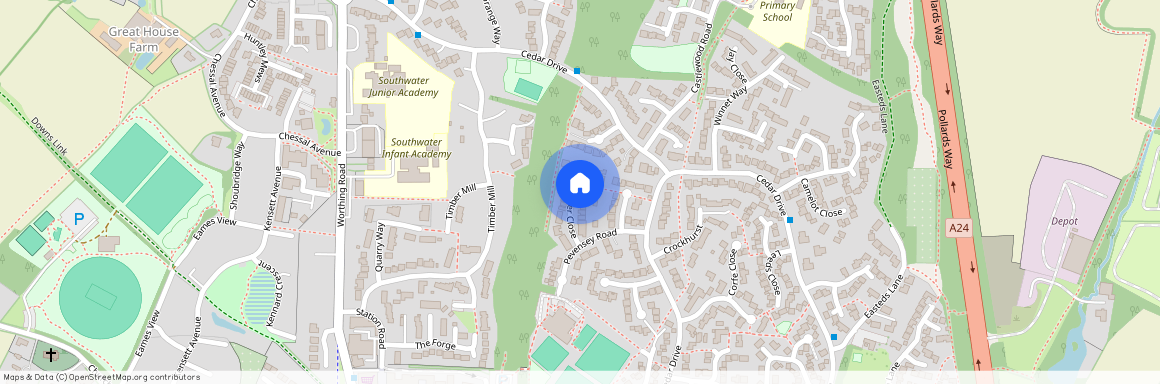 Dover Close, Southwater, Horsham, RH13