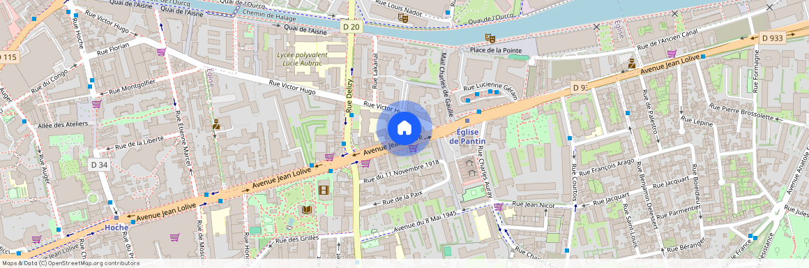 93500, Pantin