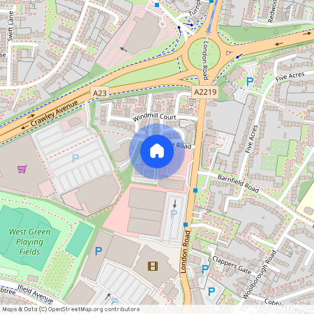 St Georges Court, Crawley RH10, London