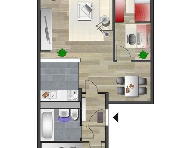 3-Raum-Wohnung - Foto 1