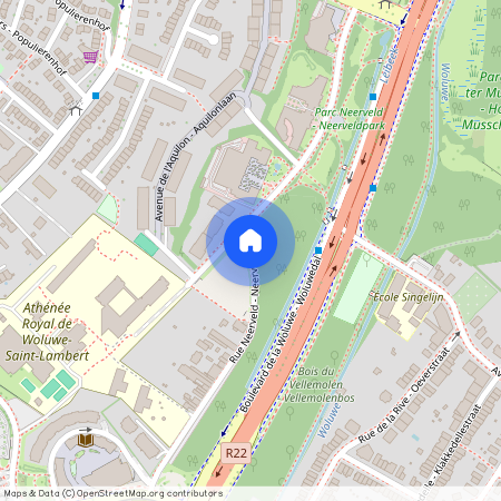 Rue Neerveld, 1200, Woluwe-Saint-Lambert