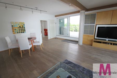 Exklusive möblierte Penthousewohnung mit Traumterrasse über den Dächern von Erlenstegen - Photo 3