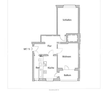 TAUSCHWOHNUNG #Helle Wohnung mit Balkon im Grünen # - Foto 1