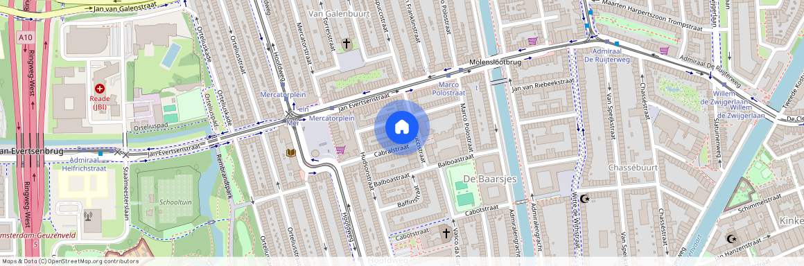 Hoofdweg e.o., 1057 CK, Vespuccistraat, Amsterdam