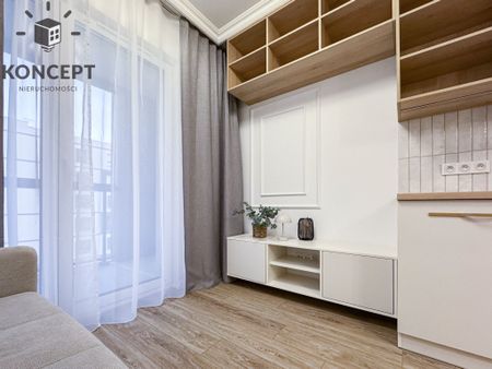 Nowoczesne studio ul. Krakowska | balkon - Zdjęcie 5