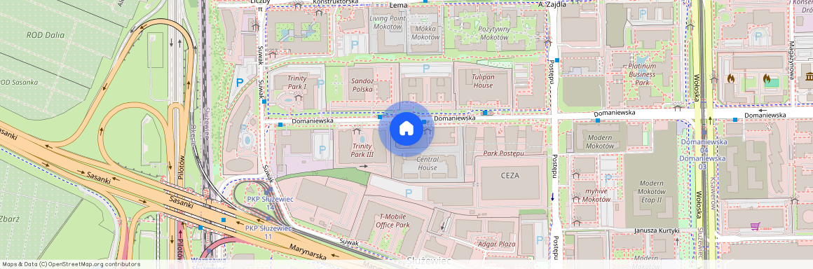 Warszawa, Mokotów, Warszawa, Mokotów, Domaniewska