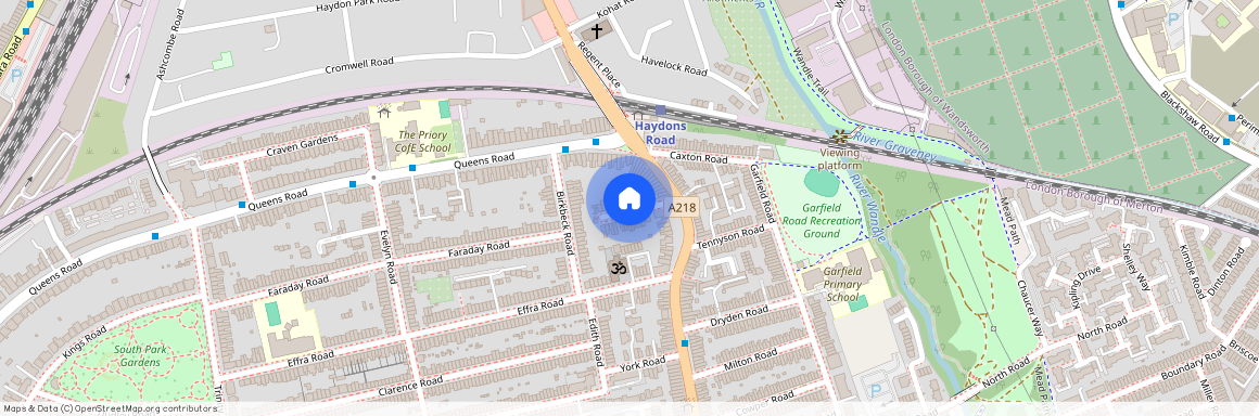 Cowdrey Road, London, SW19 8PG, United Kingdom