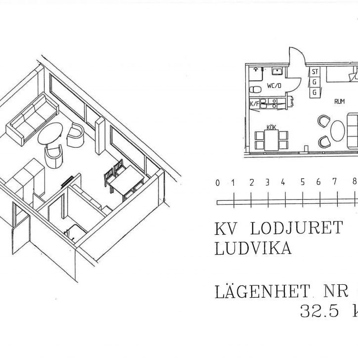 Storgatan 26 B – 32,5 kvm, 1 rum & kök - Foto 2