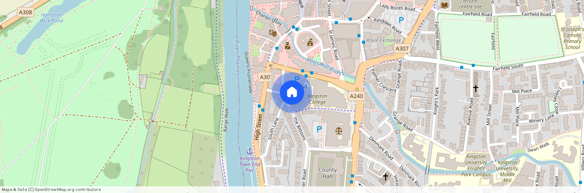 The Bittoms Kingston upon Thames KT1, Kingston upon Thames, KT1
