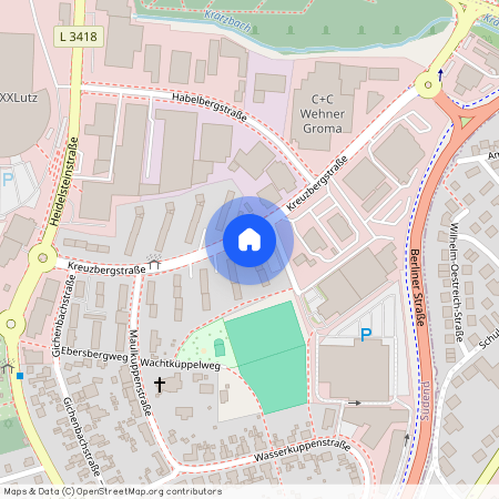 Kreuzbergstraße 30, 36043, Fulda