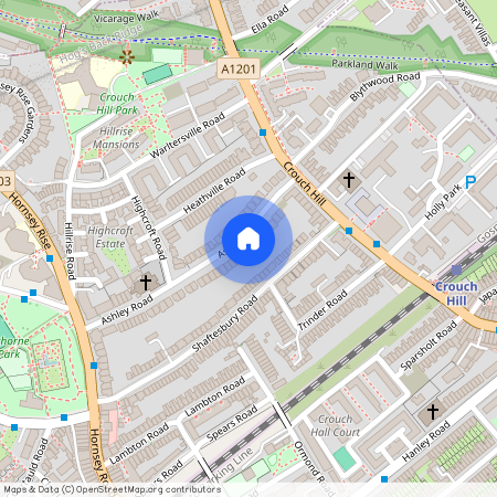 Ashley Road, Stroud Green, London