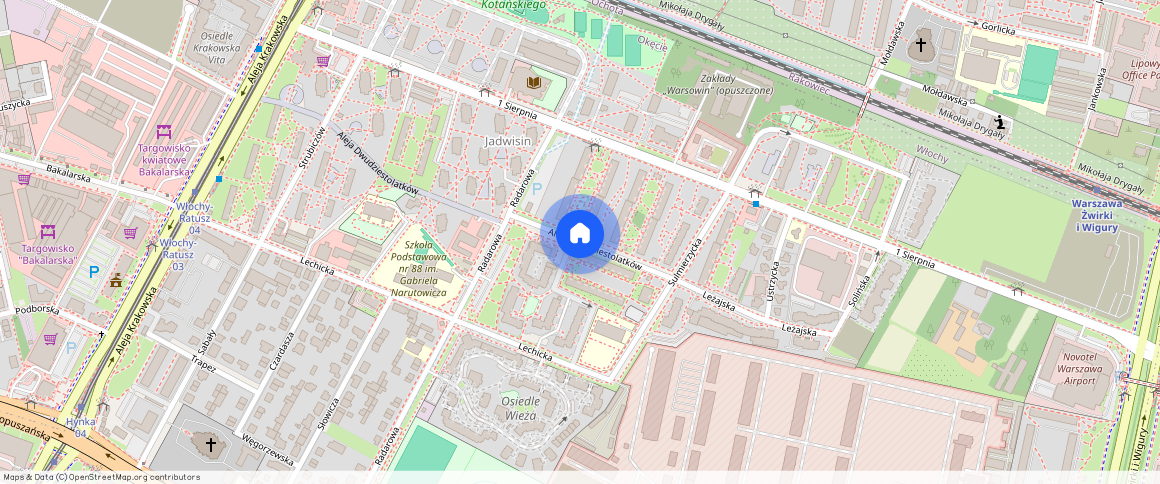 mazowieckie, Warszawa, Włochy, Aleja, Dwudziestolatków